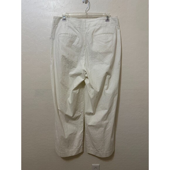 A New Day Woman Wide Leg Pants Sz 16W Stretch Minimal Quiet Luxury Career Office - Picture 10 of 16